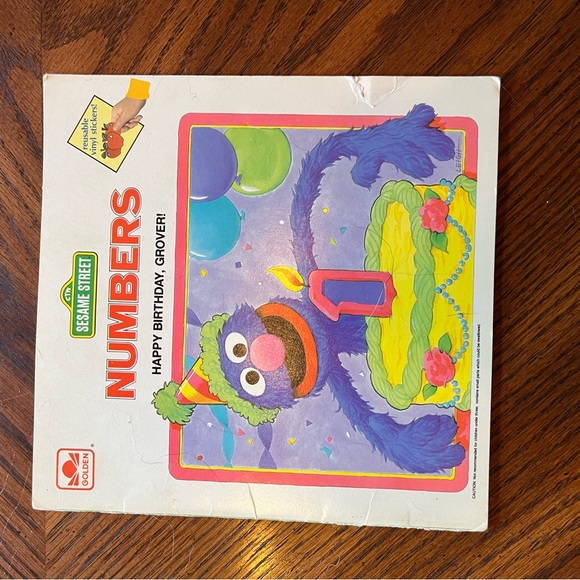 Vintage Sesame Street Books | featuring Grover | Set of 3 - Picture 9 of 16